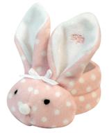 🐰 stephan baby boo bunnie comfort toy and boo cube: baby girl polka dot edition, 4 inch – the perfect soothing companion logo