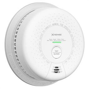 img 4 attached to 🔥 X-Sense SC03: 10-Year Battery Dual Sensor Smoke and Carbon Monoxide Detector Alarm, Auto-Check, Complies with UL 217 & UL 2034 Standards, Not Hardwired