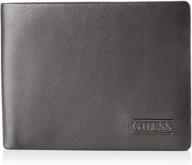 💼 stylish guess sm2511lea27 guess wallet in sleek black – a must-have accessory logo