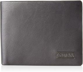 img 4 attached to 💼 Stylish GUESS SM2511LEA27 Guess Wallet in Sleek Black – A Must-Have Accessory