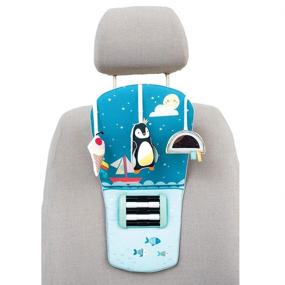img 4 attached to 🚗 Taf Toys North Pole Feet Fun Infant Car Toy: Ultimate Travel Activity Center for Rear-Facing Babies – Perfect Companion for Parent and Baby, Promotes Relaxation During Drives