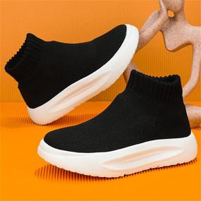 img 2 attached to 👟 Nihaoya Sneakers: Stylish Fashion Walking Athletic Shoes for Girls