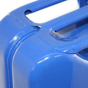 img 2 attached to Wavian USA JC0010BLVS NATO Jerry Fuel Can and Spout System - Authentic Blue (10 Litre)