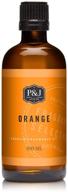 🍊 captivating orange fragrance oil - top-quality scented oil - 100ml/3.3oz: a sensory delight logo