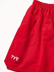 img 1 attached to 🩳 Classic Deck Swim Shorts for Men: Performance and Style by TYR