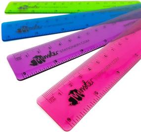 img 3 attached to 👾 Monster Stationery: The Ultimate Transparent Coloured Resistant Test, Measure & Inspect Set