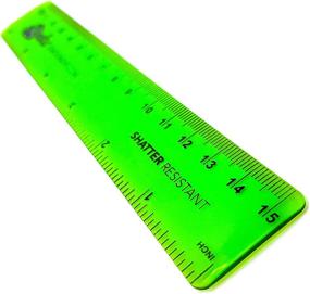 img 1 attached to 👾 Monster Stationery: The Ultimate Transparent Coloured Resistant Test, Measure & Inspect Set