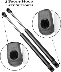 img 3 attached to 🚘 Gas Springs Struts Shocks 6351 for 2004-2008 Acura TL - Pack of 2 - Front Hood Lift Supports