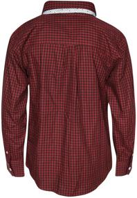 img 2 attached to Boys Long Sleeve Button Down Shirt by Ben Sherman