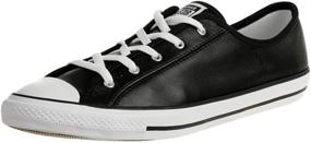 img 4 attached to Кеды Converse Taylor из кожи для мужчин - обувь без различия пола для модных ценителей кедов