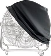 🌀 elongriver 24-inch industrial fan cover: waterproof & dust-proof, heavy duty material for indoor and outdoor use logo