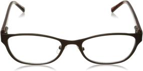 img 3 attached to 👓 Foster Grant Charlsie Women's Multifocus Tortoise Progressive Readers: Enhance Your Vision in Style!