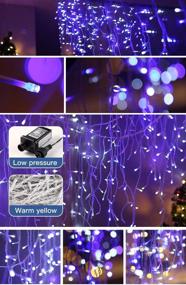 img 2 attached to Gliimus Changing Waterproof Decorative Christmas Lighting & Ceiling Fans in Novelty Lighting