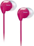 🎧 philips she3595pk/28 розовый вкладыш с микрофоном - превосходное качество звука и микрофон для максимального удобства. логотип