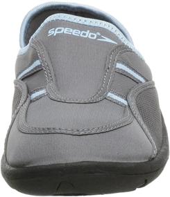 img 3 attached to Optimal Comfort and Protection: Speedo Little Surfwalker Olive Black Boys' Sandal Shoes