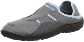 img 4 attached to Optimal Comfort and Protection: Speedo Little Surfwalker Olive Black Boys' Sandal Shoes