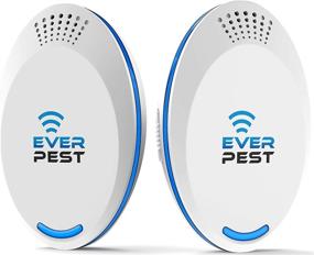 img 4 attached to 🔌 2021 Ultrasonic Pest Repellent Control (2-Pack) - Indoor and Outdoor Repeller for Fleas, Rats, Roaches, Cockroaches, Fruit Flies, Rodents, Insects - Plug-In Home Device to Eliminate Mosquitoes, Ants