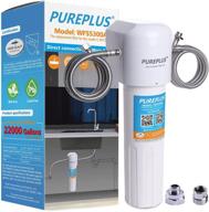 get cleaner water 🚰 with pureplus chlorine reduction certified filtration logo