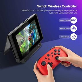 img 3 attached to Controller Compatible Wireless Joystick Vibration Nintendo Switch
