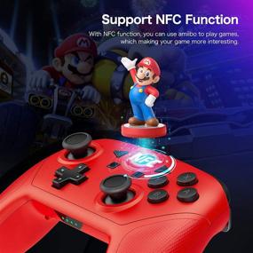 img 2 attached to Controller Compatible Wireless Joystick Vibration Nintendo Switch