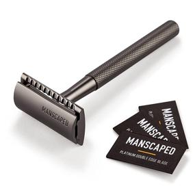 img 3 attached to ✂️ Experience Precision Shaving with MANSCAPED's Plow 2.0 Premium Single Blade Double-Edged Safety Razor