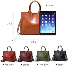 img 3 attached to 👜 Pahajim Women's Fashion Handbags & Wallets - Handle Satchel