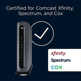 img 3 attached to 📶 Motorola MG8702: High Speed Combo Cable Modem + Wi-Fi Router with Intelligent Power Boost - AC3200 Wi-Fi Speed - Comcast Xfinity, Cox, and Charter Spectrum Approved!