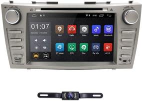 img 4 attached to 🚗 Усовершенствованный Android 10 Кар DVD-плеер - Toyota Camry (2007-2011) Aurion (2006-2011) - 8-дюймовый экран, GPS-навигация, Bluetooth, радио, RDS, DTV, USB, Android/iPhone Mirrorlink, SWC, Камера заднего вида, Карта США