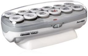 img 1 attached to Conair Pro Porcelain Series Ceramic Roller Hair Setter, 12 Count