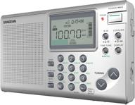 📻 sangean ats-405 fm-stereo/am/short wave world band receiver: unleashing the power of silver logo