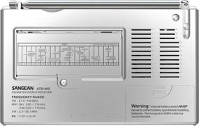 img 3 attached to 📻 Sangean ATS-405 FM-Stereo/AM/Short Wave World Band Receiver: Unleashing the Power of Silver