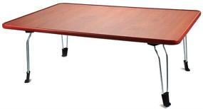 img 2 attached to 🍒 Excelife 86520 M-Series Multi-Purpose Folding Table in Cherry Wood