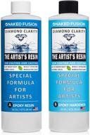 epoxy resin art resin crystal clear formula: the ultimate artist's kit for coating, casting, geodes, river tables, jewelry, and more - non-toxic, 32 oz logo