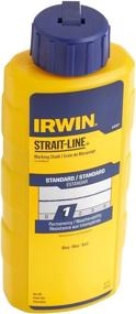 img 1 attached to IRWIN Tools STRAIT-LINE 64901 8-ounce Blue Standard Marking Chalk - Professional Grade Quality