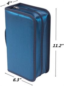 img 3 attached to Capacity Wallet Storage Booklet Rekukos（Blue）