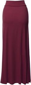 img 3 attached to 👗 Flare Skirt for Women: Stylish Fold Over Design – Clothing and Skirts for Fashion-Savvy Ladies