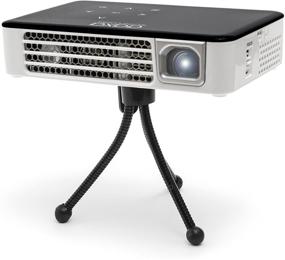 img 2 attached to 📽️ AAXA P300 Neo светодиодный видеопроектор с аккумулятором на 2,5 часа, встроенным медиаплеером, входами HDMI/Mini VGA/USB/microSD, совместимым с iPhone, iPad, PS4, Xbox, поддержкой 1080p.