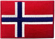 norway embroidered emblem norwegian national logo