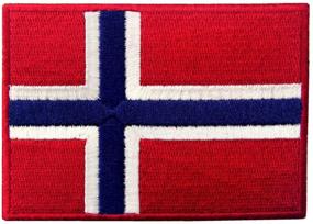 img 4 attached to Norway Embroidered Emblem Norwegian National