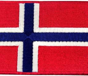 img 3 attached to Norway Embroidered Emblem Norwegian National