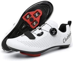 img 3 attached to 🚴 Versatile SPD-Compatible Road Bike Cycling Shoes: Perfect for Indoor & Outdoor Riding, Peloton & Racing - Sizes 5-12