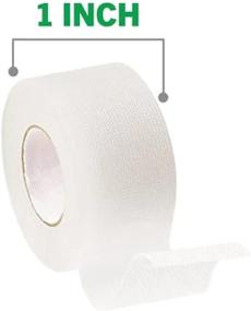 img 1 attached to 🩹 Nexcare Flexible Clear Tape, Value Pack 2, 1 Inch X 10 Yards per Roll, (Pack of 4) - 80 Yards Total