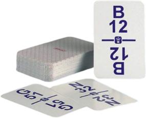 img 4 attached to 🎲 Regal Games Bingo Calling Card Deck: Durable Plastic Coating, High Contrast, Standard Size 4.5" x 3.5" - 75 Cards of Fun!