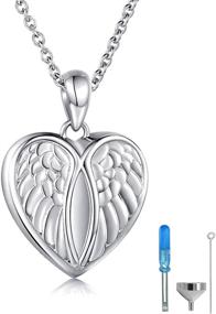 img 4 attached to ⚱️ Sacred Remembrance: OGoodsunj Sterling Boys' Cremation Keepsake Necklace