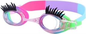 img 1 attached to Swimming Goggles Anti Protection Eyelash