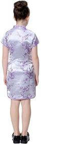 img 1 attached to 🌺 Chinese Purple Girls' Clothing - Bitablue Wintersweet Blossom Dresses