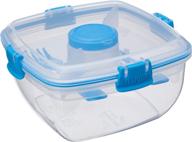 🍱 sistema food storage container, 4.6 cup: securely store and preserve food for longer логотип