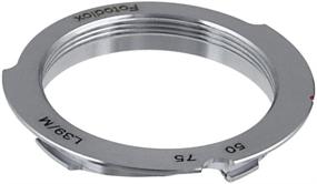 img 2 attached to 📸 Fotodiox Lens Mount Adapter M39 to Leica M with 50mm/75mm Frame Line - Compatible with Leica M-Monochrome, M8.2, M9, M9-P, M10, Ricoh GXR Mount A12