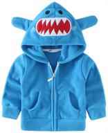 cute little boy fleece jacket with hood from mud kingdom: optimized for seo logo