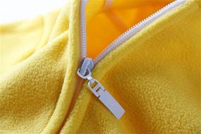 img 1 attached to Cute Little Boy Fleece Jacket with Hood from Mud Kingdom: Optimized for SEO